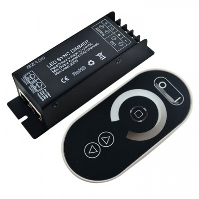 Μηχανισμός Dimmer με Controller Touch για Ταινία LED Μονόχρωμη 25A 12-24V DC IP20 30-33325